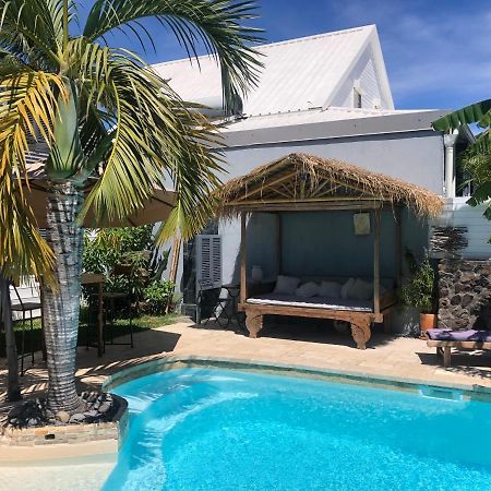 Studio Independant Dans Propriete Avec Piscine Et Wifi Apartment Saint-Gilles Les Bains Exterior photo